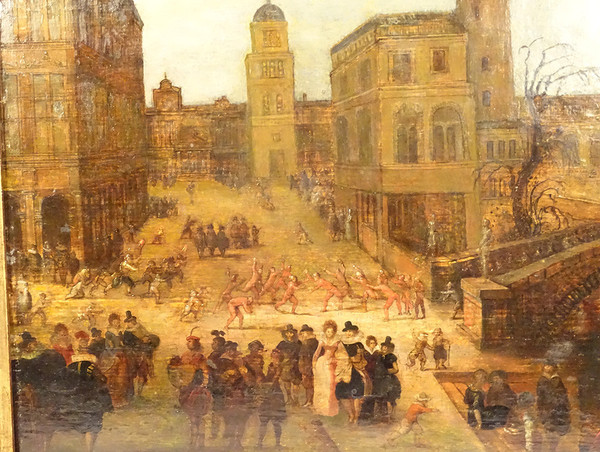 HSP Vue Carnaval Venise Att. Louis de Caullery école Flamande Palais XVIIè