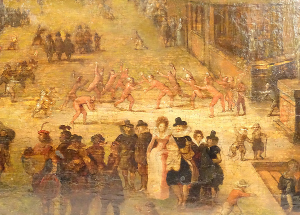 HSP Vue Carnaval Venise Att. Louis de Caullery école Flamande Palais XVIIè
