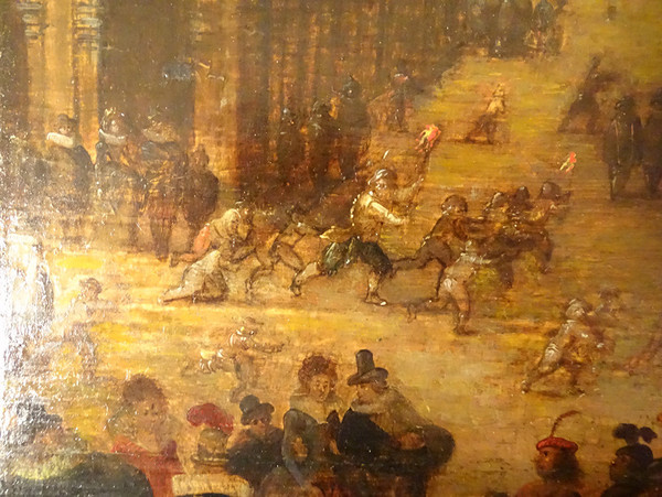 HSP Vue Carnaval Venise Att. Louis de Caullery école Flamande Palais XVIIè