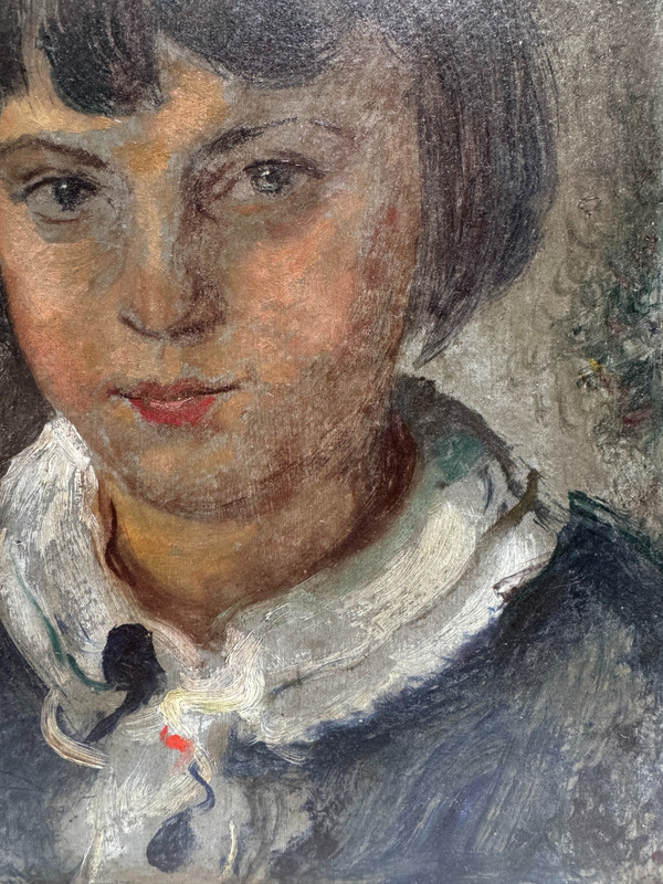Maurice Mendjisky (1889-1951) Porträt eines jungen Mädchens, ca. 1919