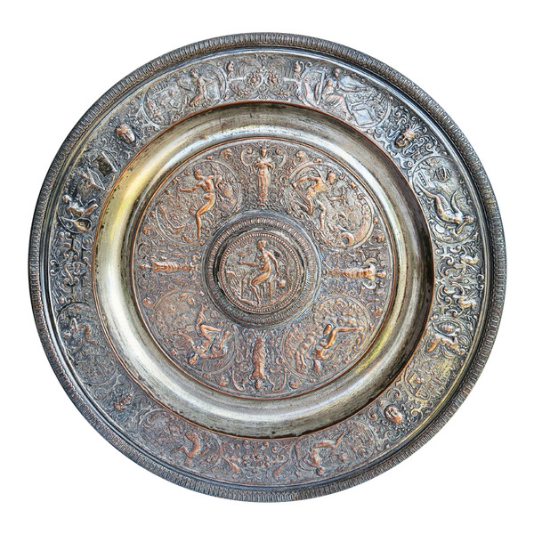 Briot François (1550-1616) tray, original in the Louvre