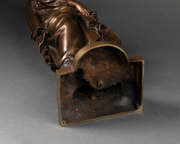 Scultura in bronzo di Eutrope Bouret (1833-1906)
