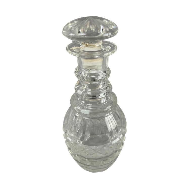 Small cut crystal carafe