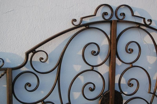 Portes d'Intérieur A Quatre Battants En Fer Forgé