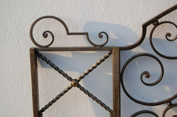 Portes d'Intérieur A Quatre Battants En Fer Forgé