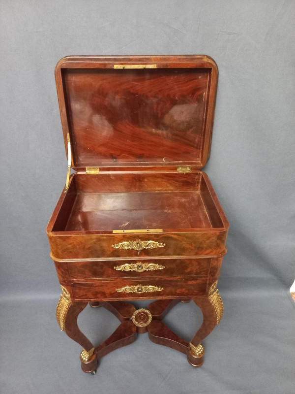 Empire Chiffonnière Table With Spacer