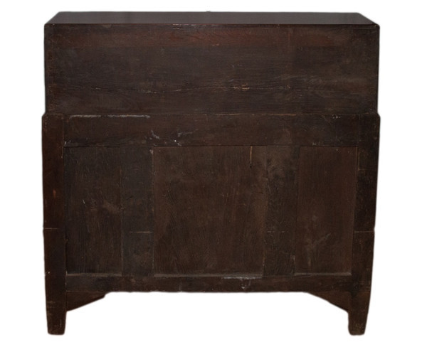 Commode Scriban En Acajou époque Louis XVI 