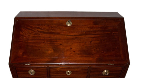 Commode Scriban En Acajou époque Louis XVI 