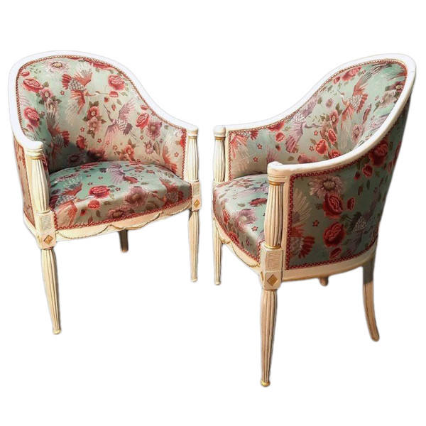 Coppia di poltrone Art Déco 1925 circa