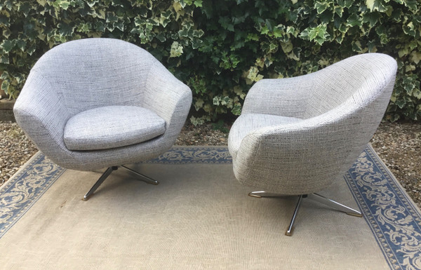 Mid-Century-Sessel