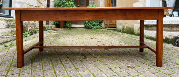 Table de ferme en Merisier 19eme