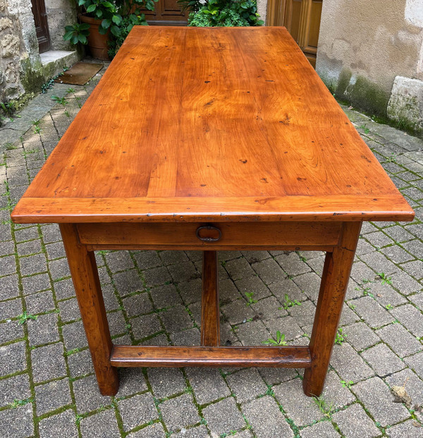 Table de ferme en Merisier 19eme