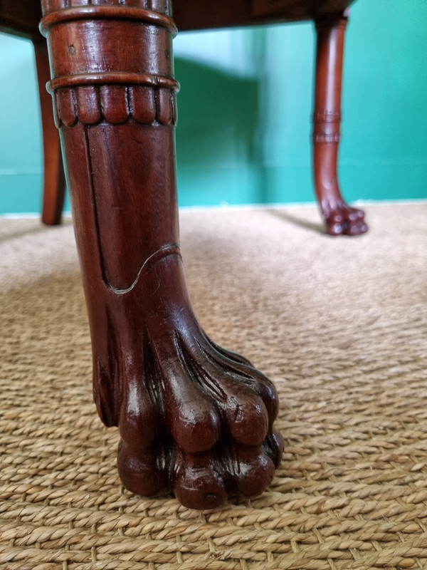 Jacob Frères, rare fauteuil de cabinet estampillé, d'époque Consulat
