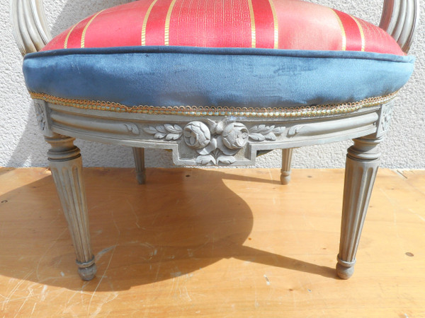 Ensemble De Salon Louis XVI En Bois Laqué