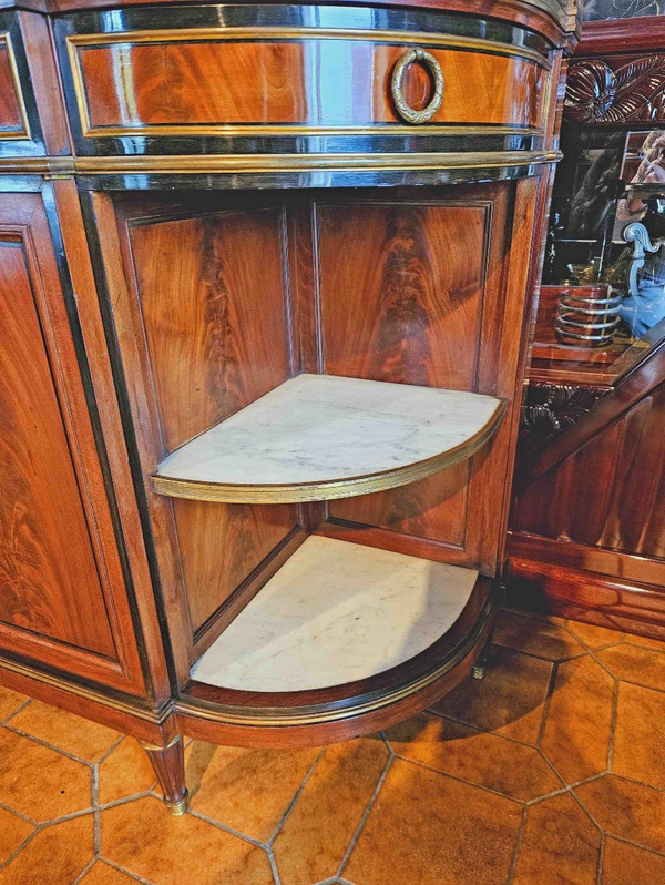  Mercier Frères Paris Grand Buffet with Louis XVI corners