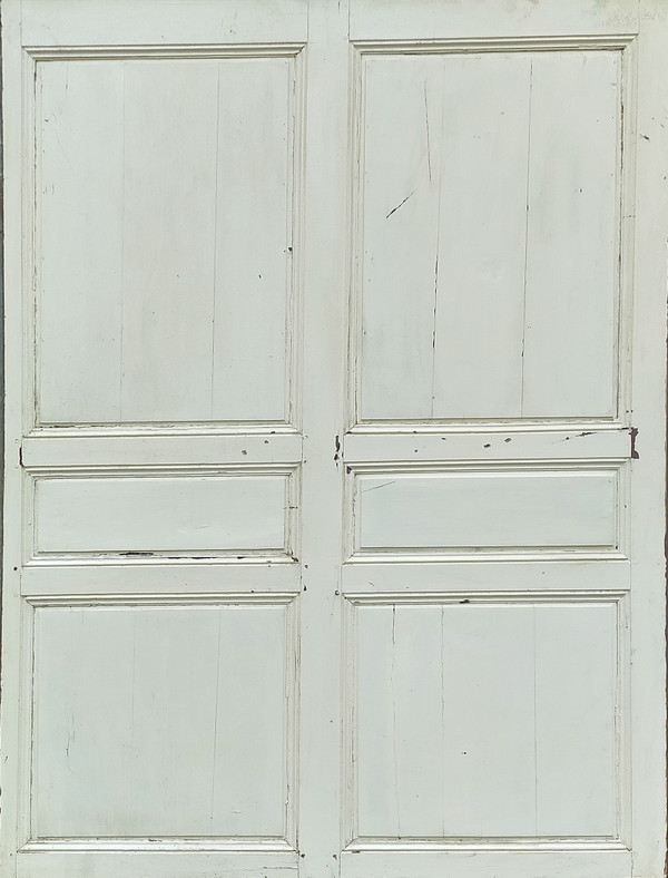 Low Woodwork Or Large Panel Of 18th Century Oak Woodwork