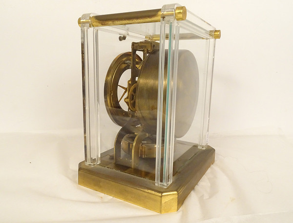 Jaeger-Lecoultre Schweizer Atmos Uhr Perpetual Movement Messing Plexiglas 20
