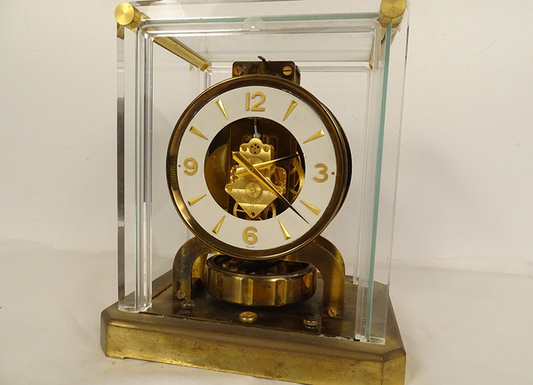 Jaeger-Lecoultre Schweizer Atmos Uhr Perpetual Movement Messing Plexiglas 20