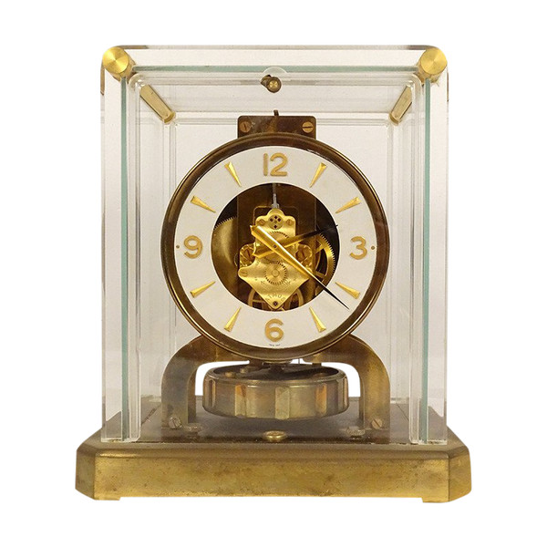 Jaeger-Lecoultre Schweizer Atmos Uhr Perpetual Movement Messing Plexiglas 20