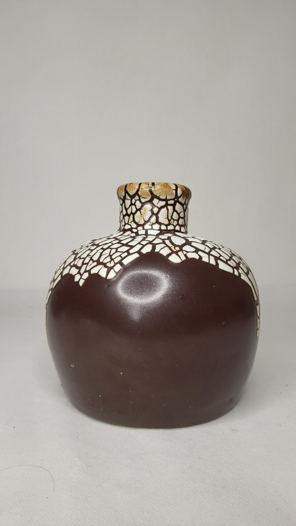 Vase en grès signé L. Pointu 