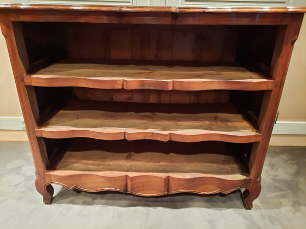 Commode provençale en noyer d’époque XVIIIème siècle.