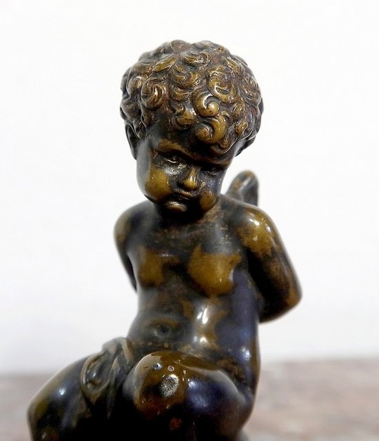  Bronzo "L'Amour enchaîné" secondo L. Kley - Fine XIX secolo