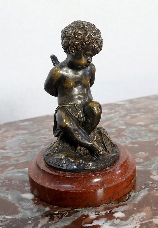  Bronzo "L'Amour enchaîné" secondo L. Kley - Fine XIX secolo