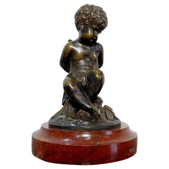  Bronzo "L'Amour enchaîné" secondo L. Kley - Fine XIX secolo