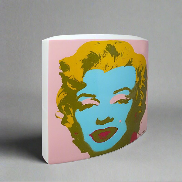 Étonnant vase Andy Warhol des années 1990 pour Rosenthal. Fabriqué en Allemagne.