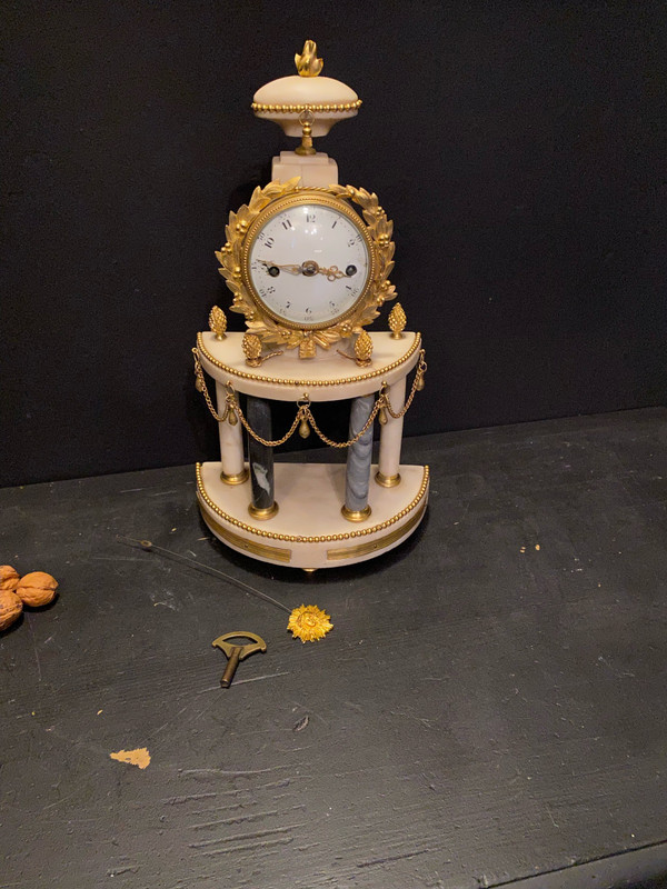 Louis XVI period clock