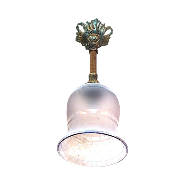 Luminaire vintage Lustre de hall d'entrée année 1930