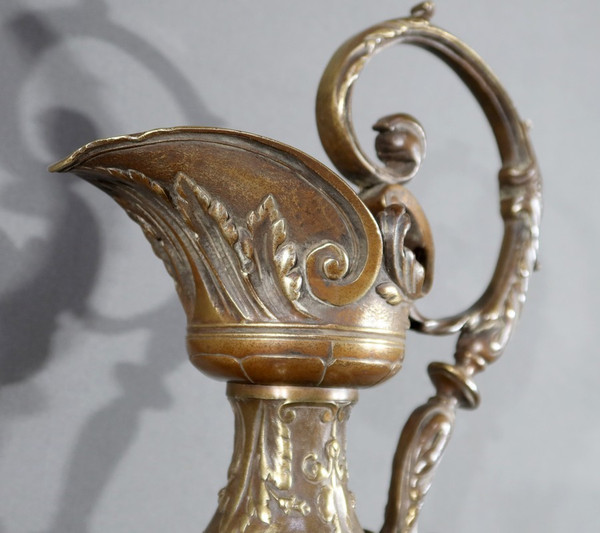 Pair of Bronze Ewers, Art Nouveau – 1910