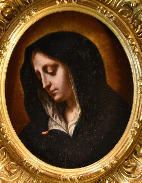 Carlo Dolci (Firenze 1616 - 1686) bottega, Mater dolorosa