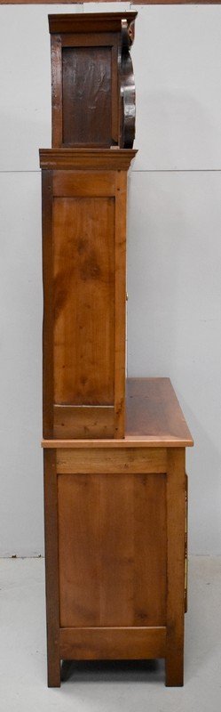  Rare two regional buffet, in cherry wood - 1st part 19th century