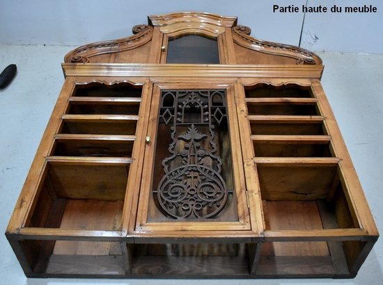  Rare two regional buffet, in cherry wood - 1st part 19th century