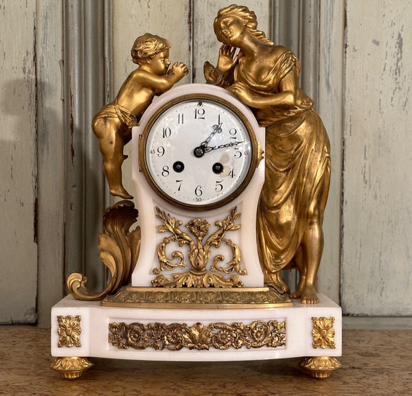 Orologio a Pendolo in Stile Luigi XVI, XIX Secolo Circa 1880
