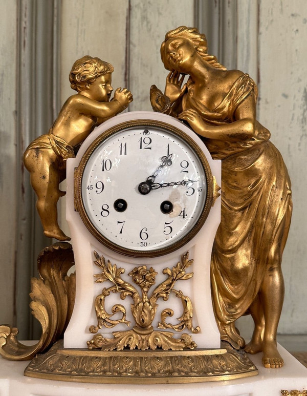 Orologio a Pendolo in Stile Luigi XVI, XIX Secolo Circa 1880