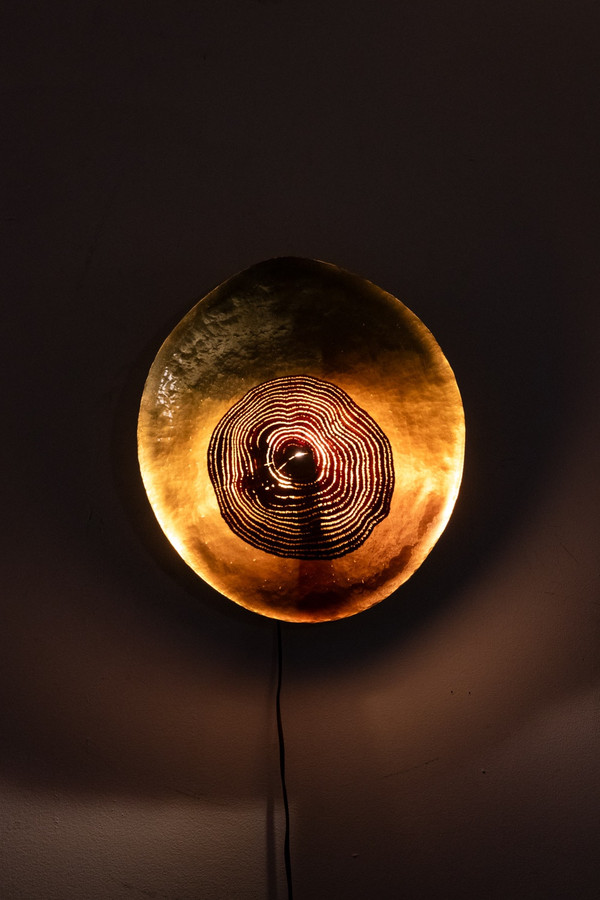 Pair of “Martincourt” model wall lights. Contemporary work. LS59402129I