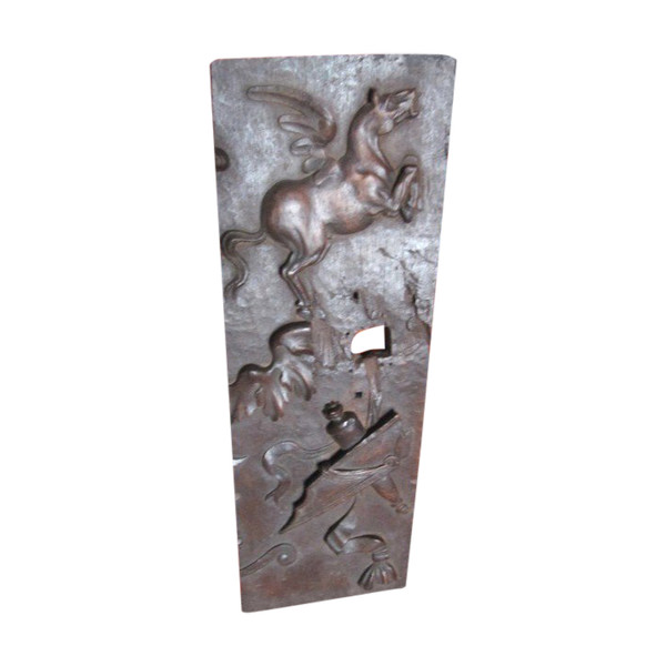 panneau de porte Boiserie décor d'un Cheval ailé (Bellérophon)ou(pégase)18ème