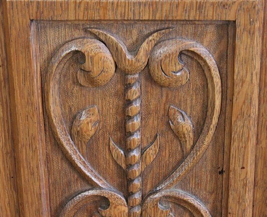  Paire de Fauteuils dits 'Caquetoires' en Chêne Blond, style Renaissance - Fin XIXe 