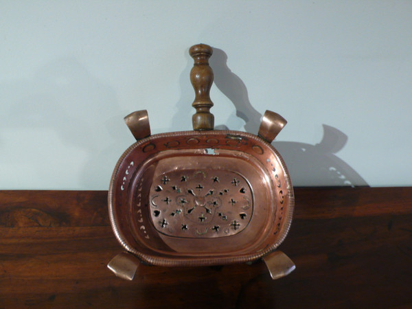 Réchaud ou chauffe-plat d’époque XVIIIème siècle.