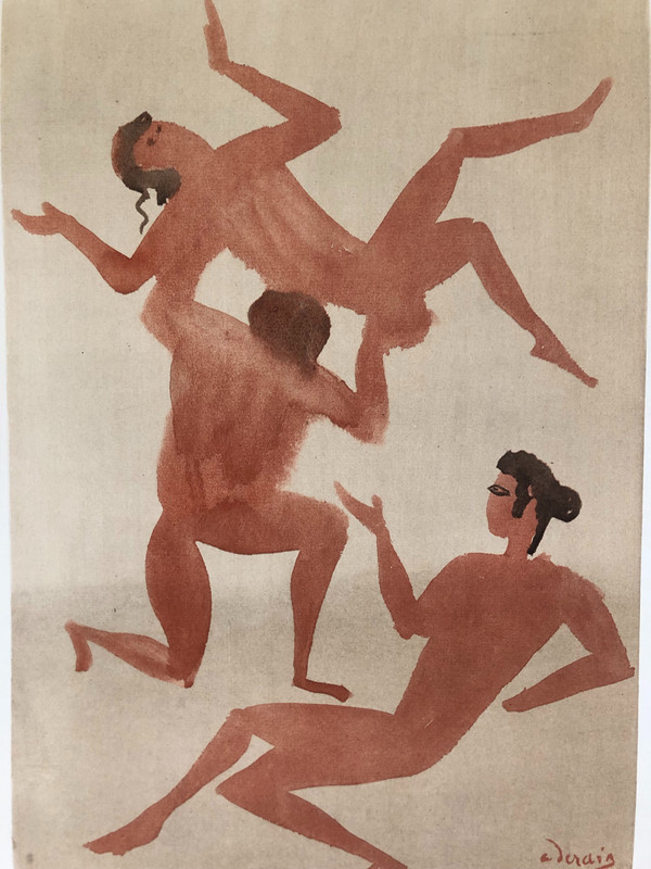 Affiche André Derain Galerie Lucie Weill Paris 1960