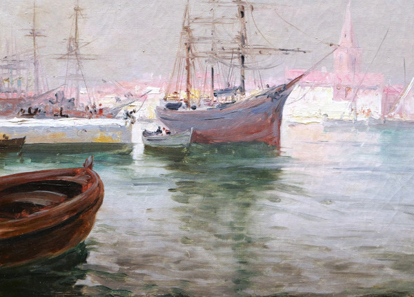 V. CARTIER, Vue du Port de Martigues