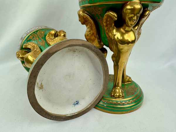 Pair of incense burners, 19th century