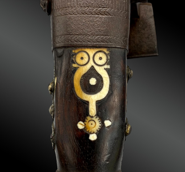 Mukahla flintlock RIFLE - Morocco - XIXth century