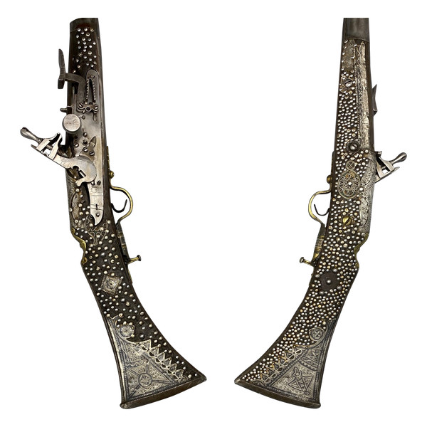 Mukahla-Steinschlossgewehr - Marokko - 19. Jahrhundert
