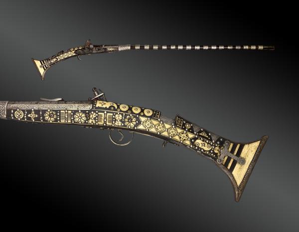 FUSIL à silex Mukahla - Maroc - XIXème siècle