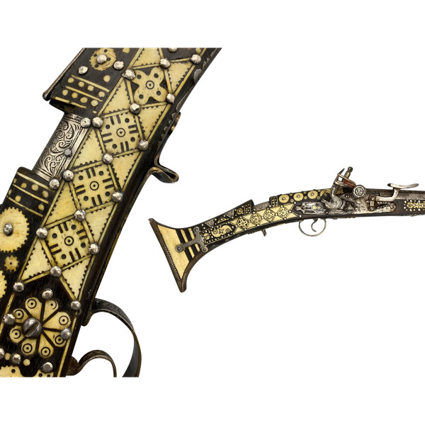 FUSIL à silex Mukahla - Maroc - XIXème siècle