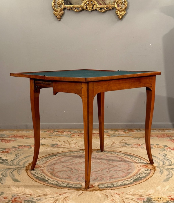 Jean - Francois HACHE, Table A Jeux d'Epoque Louis XV Vers 1760