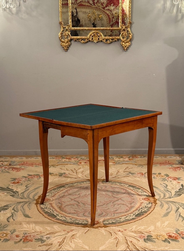 Jean - Francois HACHE, Table A Jeux d'Epoque Louis XV Vers 1760